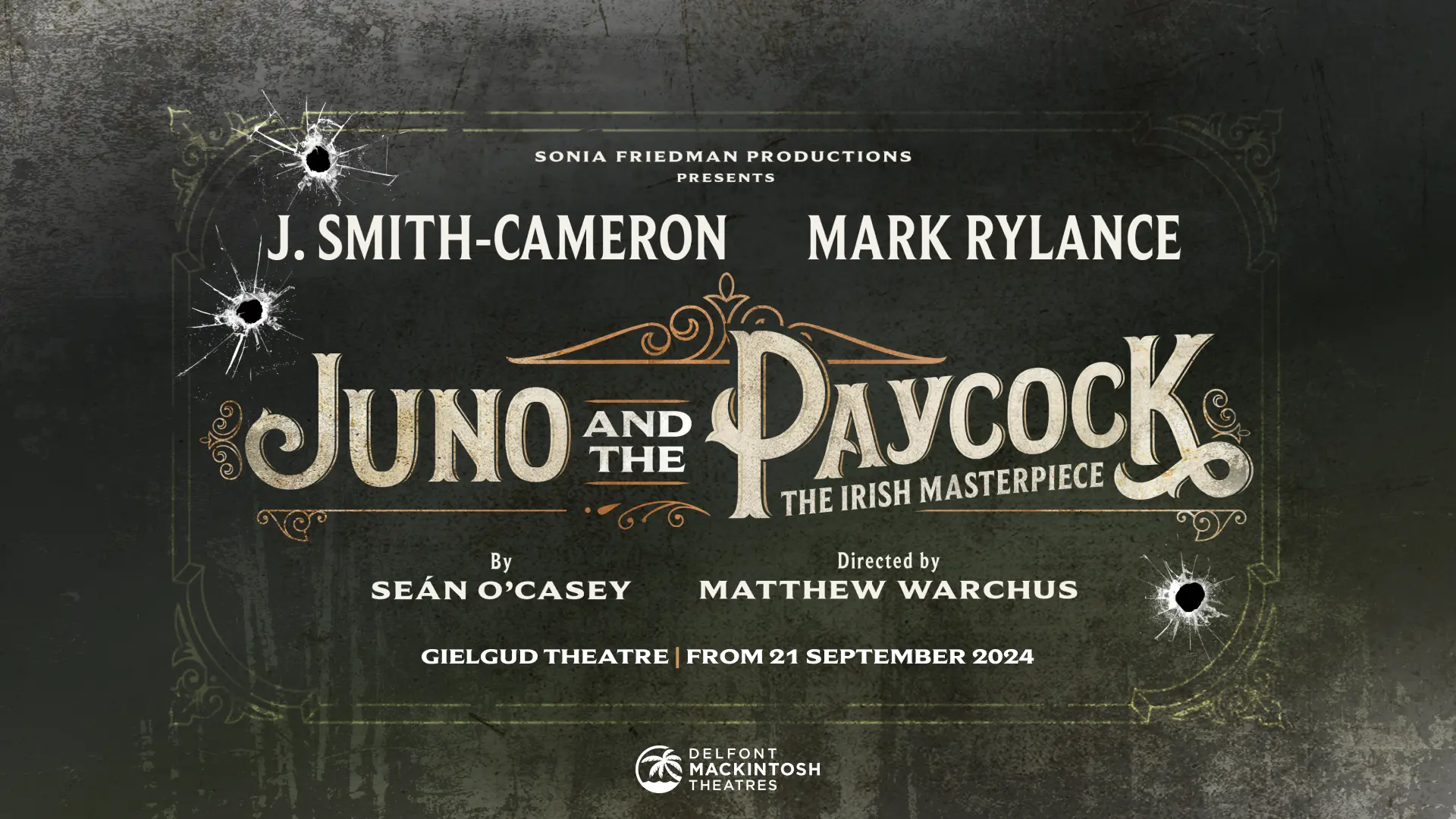 J. Smith-Cameron and Mark Rylance in JUNO AND THE PAYCOCK, directed by Matthew Warchus [West End]